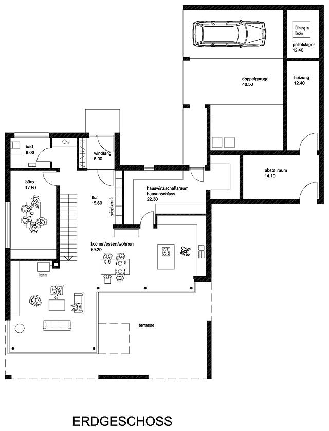 Neubau eines Einfamilienhauses in Detmold