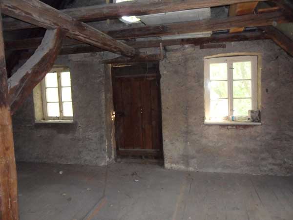 Dachgeschoss Zustand alt