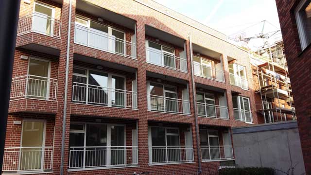 fertiggestelltes Gebäude