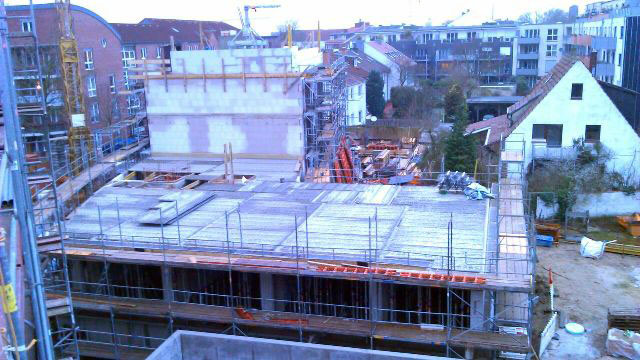 Rohbaudecke 1. Geschoss