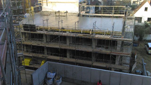 Rohbaudecke 2. Geschoss