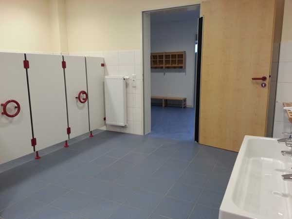 neue Toilettenräume