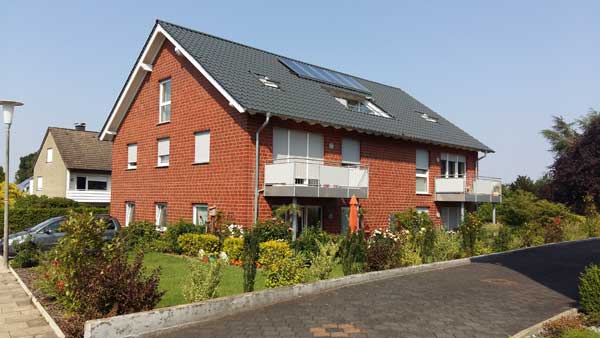 fertiggestelltes Haus