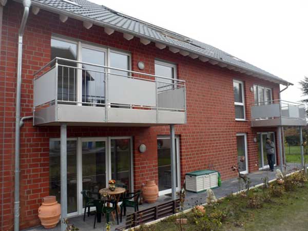 fertiggestelltes Haus