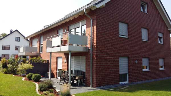 fertiggestelltes Haus