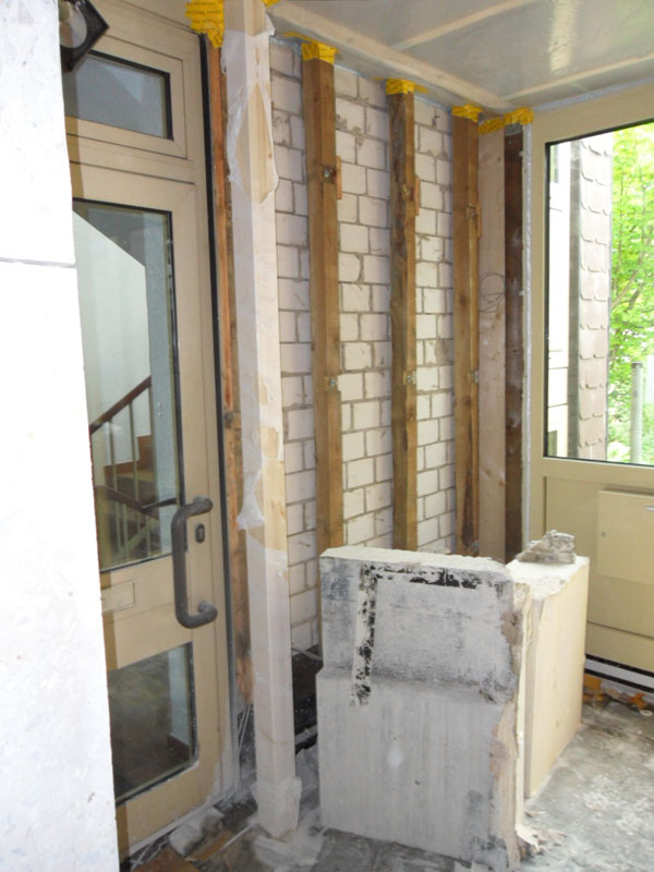 alter Eingangsbereich